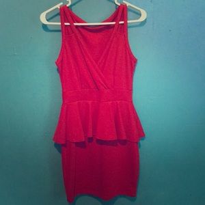 Red dress